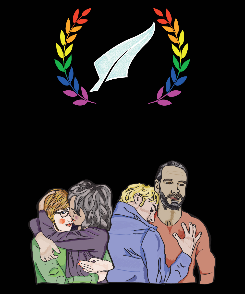 Illustration Design by Zoe Jones for Out Takes: A Reel Queer Film Festival | Design #1352636