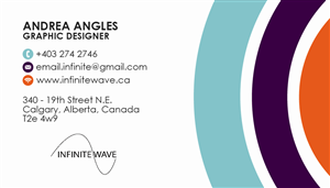 Business Card Design by Andreangles1 for this project | Design: #4674650