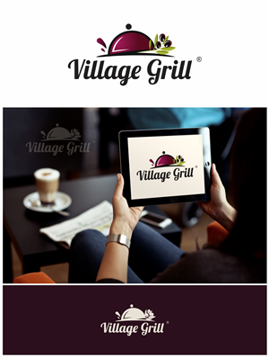 Village Grill | Logo Design by Monimonzy
