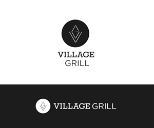 Village Grill | Logo Design by mxv.design