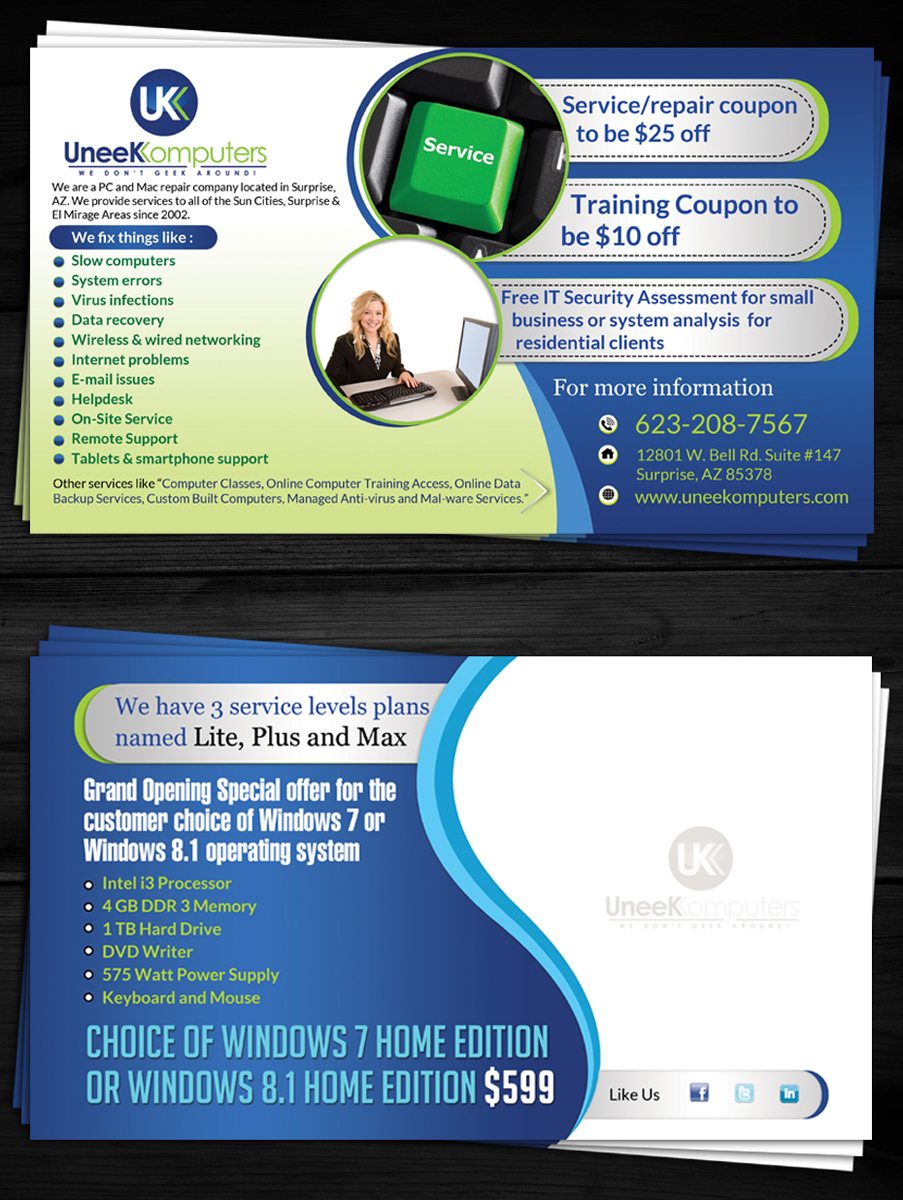 Flyer Design by ESolz Technologies for Turner Technologies LLC | Design #4647151