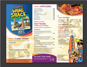 Menu Design by Sbss for this project | Design: #1323357