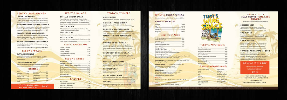 Menu Design by Sbss for this project | Design #1325549