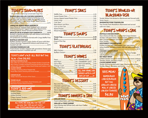 Menu Design by makewell graphic for this project | Design: #1321356