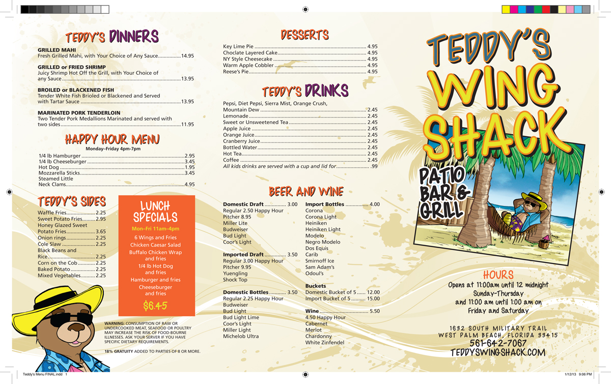 Menü-Design von gakdesign für dieses Projekt | Design #1380505