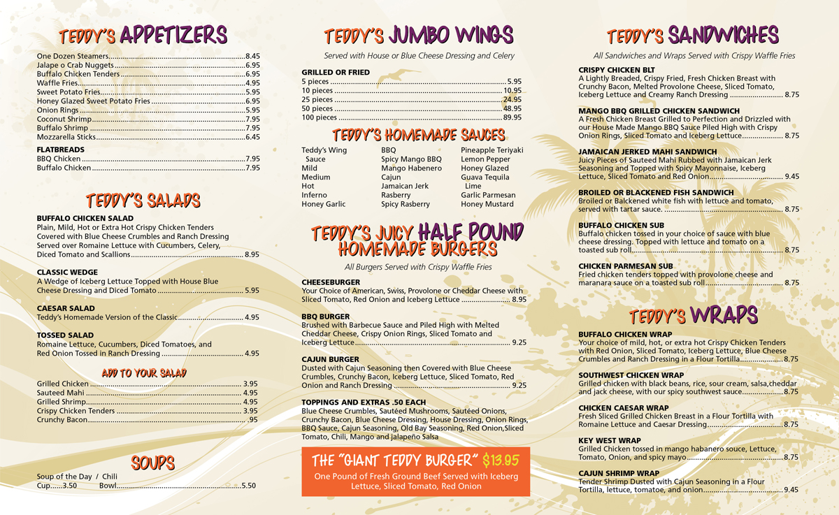 Menu Design by gakdesign for this project | Design #1407119