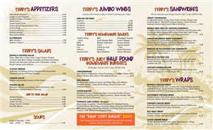 Menu Design by gakdesign for this project | Design: #1407119