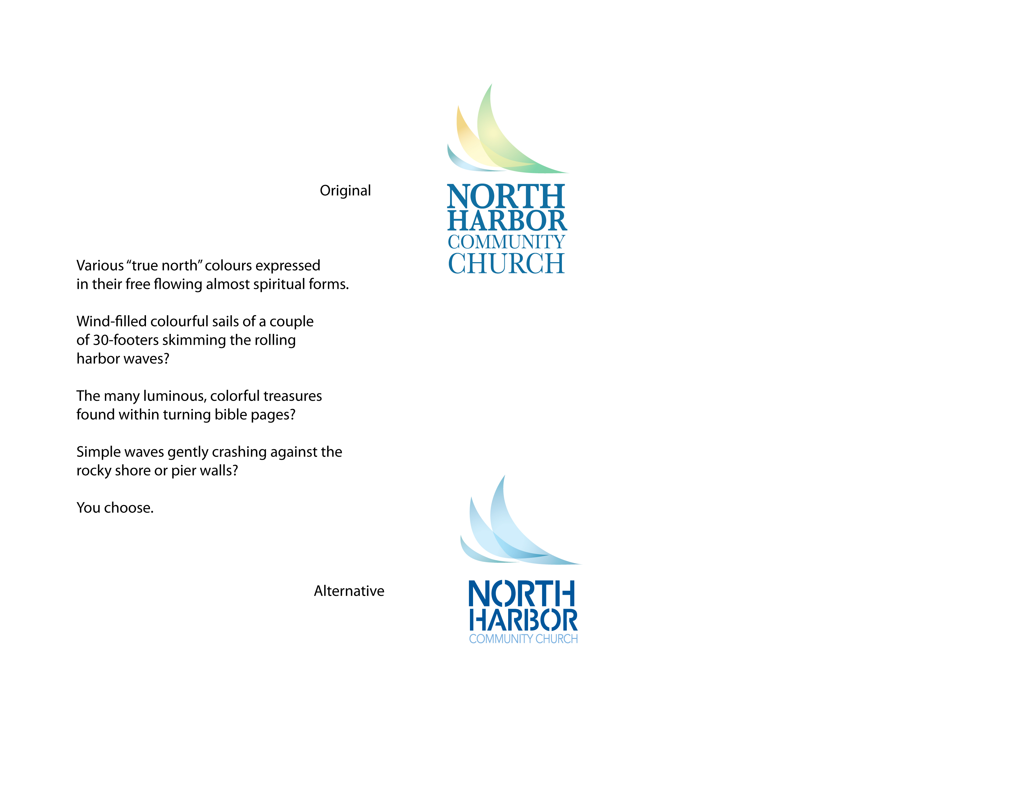 Design de Logo par Overlap Design pour North Harbor Community Church | Design #5931