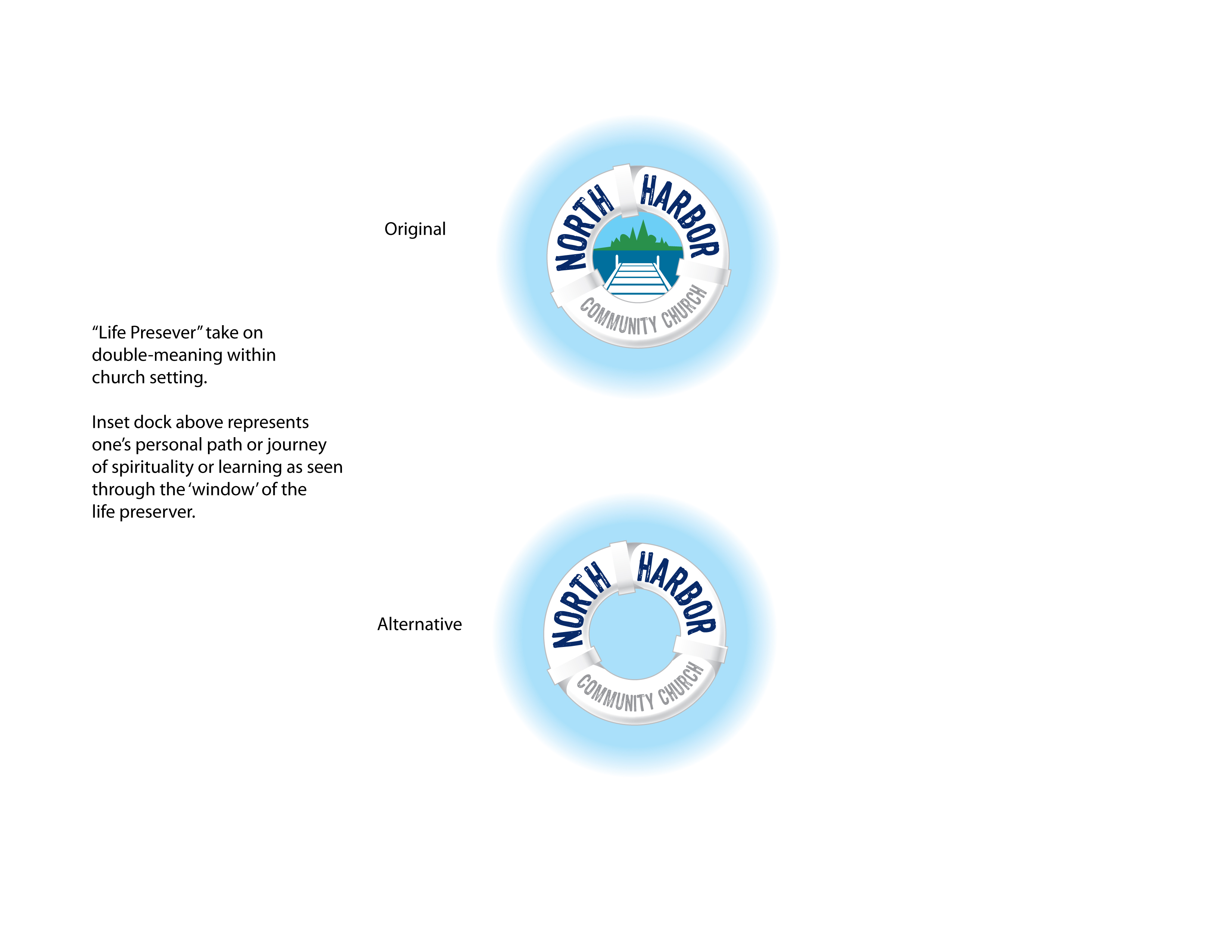 Logo-Design von Overlap Design für North Harbor Community Church | Design #5933