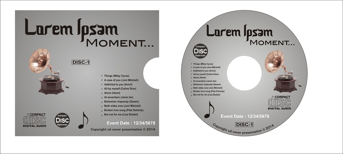 CD Cover Design by Pram Shaw for this project | Design #4690032