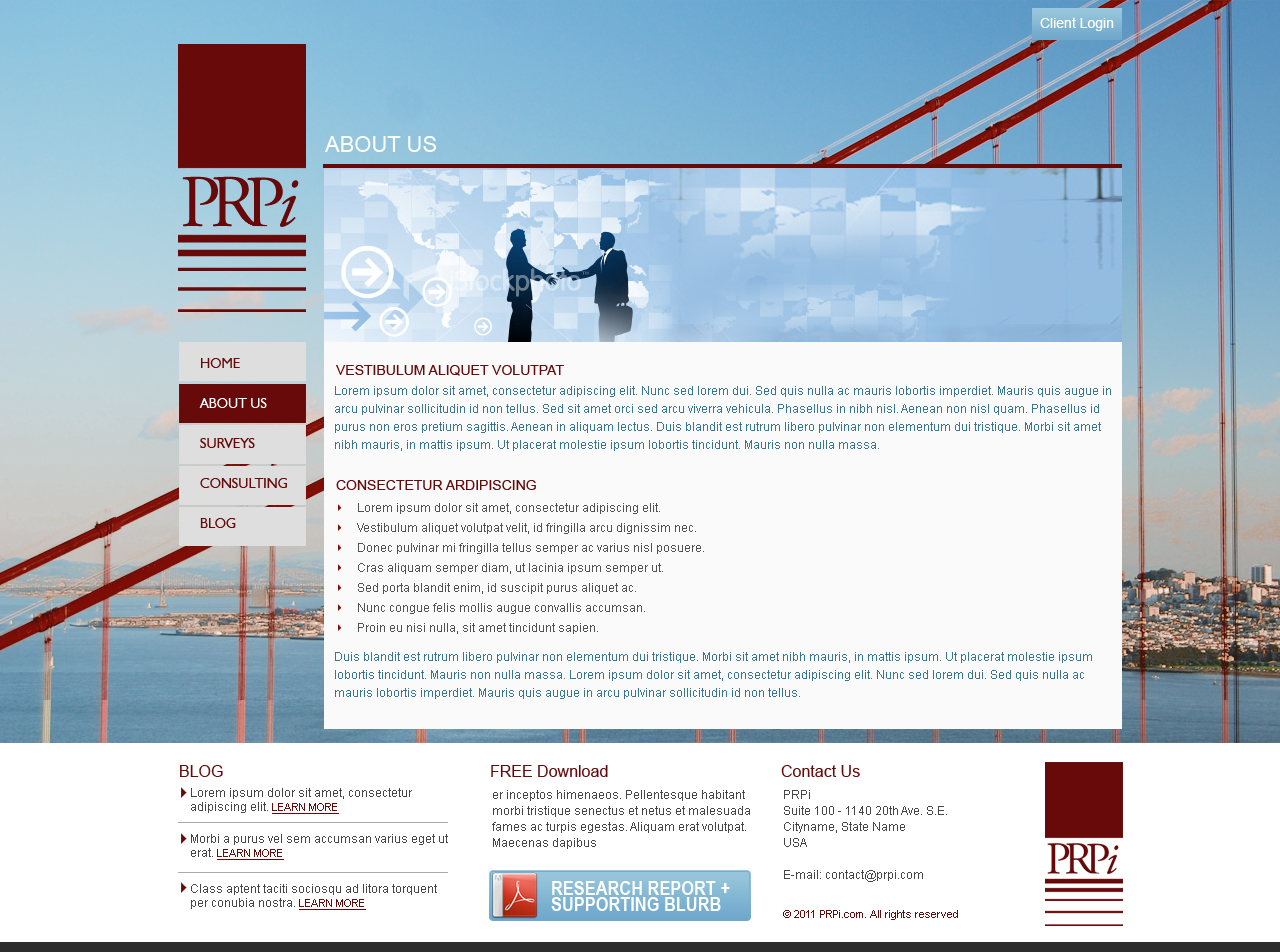 Diseño Web por SJ para este proyecto | Diseño #222230