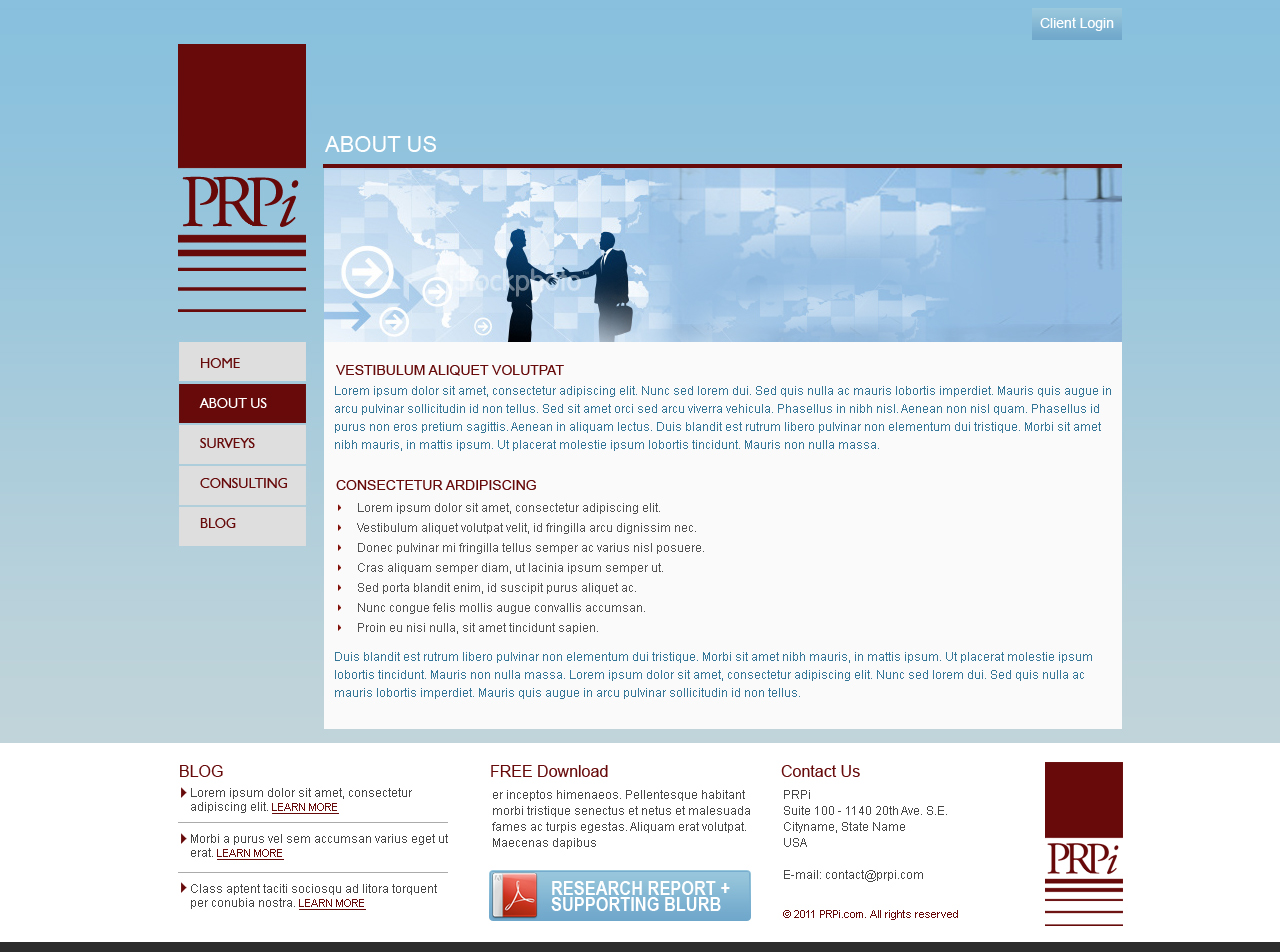 Web Design by SJ for this project | Design #222231