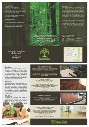 Brochure Design by barinix for this project | Design: #1322675