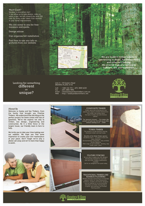 Brochure Design by barinix for this project | Design: #1323846
