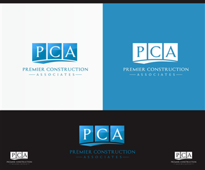 Premier Construction Associates or PCA | Logo Design by B8