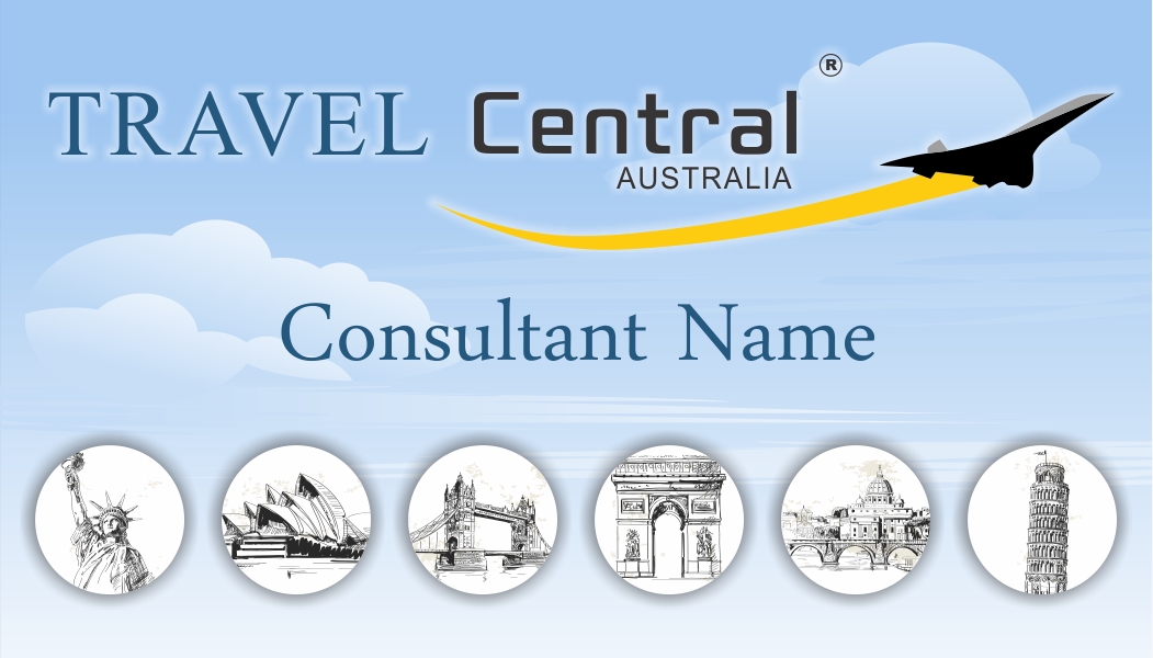 Business Card Design by Sean for TRAVEL CENTRAL | Design #1321917
