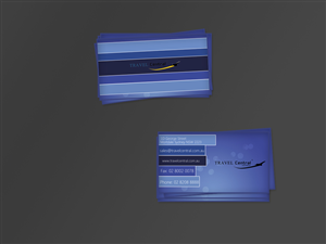 Design de Carte de Visite par poljac4270 pour TRAVEL CENTRAL | Design : #1316563