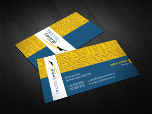 Design de Carte de Visite par diRtY.EMM pour TRAVEL CENTRAL | Design : #1317474