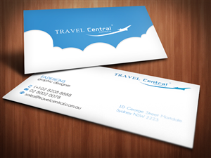 Design de Carte de Visite par Ananass-Templates pour TRAVEL CENTRAL | Design : #1338828