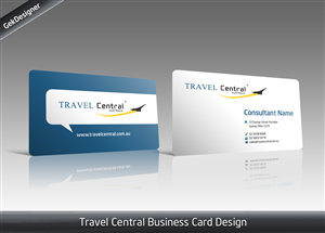 Diseño de Tarjeta de Presentación por gekgrfx para TRAVEL CENTRAL | Diseño: #1324913