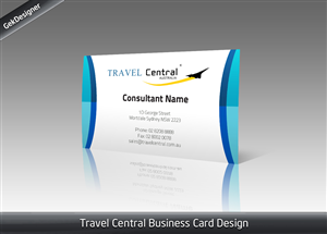 Diseño de Tarjeta de Presentación por gekgrfx para TRAVEL CENTRAL | Diseño: #1324916