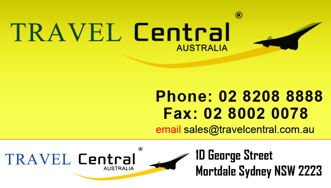 Business Card Design by Adonis Rodriguez for TRAVEL CENTRAL | Design #1329315