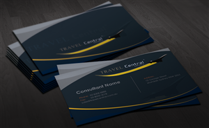 Design de Carte de Visite par GraphicSolver pour TRAVEL CENTRAL | Design : #1320098