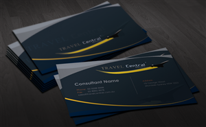 Design de Carte de Visite par GraphicSolver pour TRAVEL CENTRAL | Design : #1320099