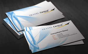 Design de Carte de Visite par GraphicSolver pour TRAVEL CENTRAL | Design : #1339840