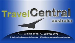 Visitenkarten-Design von Mayur jagatiya für TRAVEL CENTRAL | Design #1358546