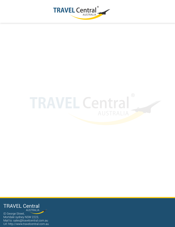 Business Card Design by Ulaga for TRAVEL CENTRAL | Design #1360155