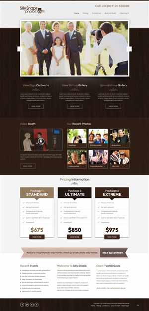 Web Design by pb for this project | Design: #4716425