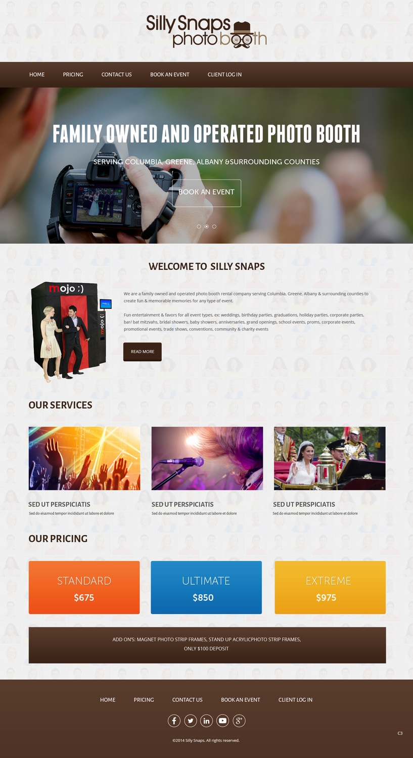 Web Design by pb for this project | Design #4723726