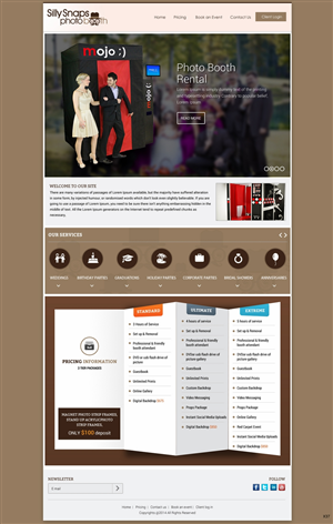 Web Design by pb for this project | Design: #4769402