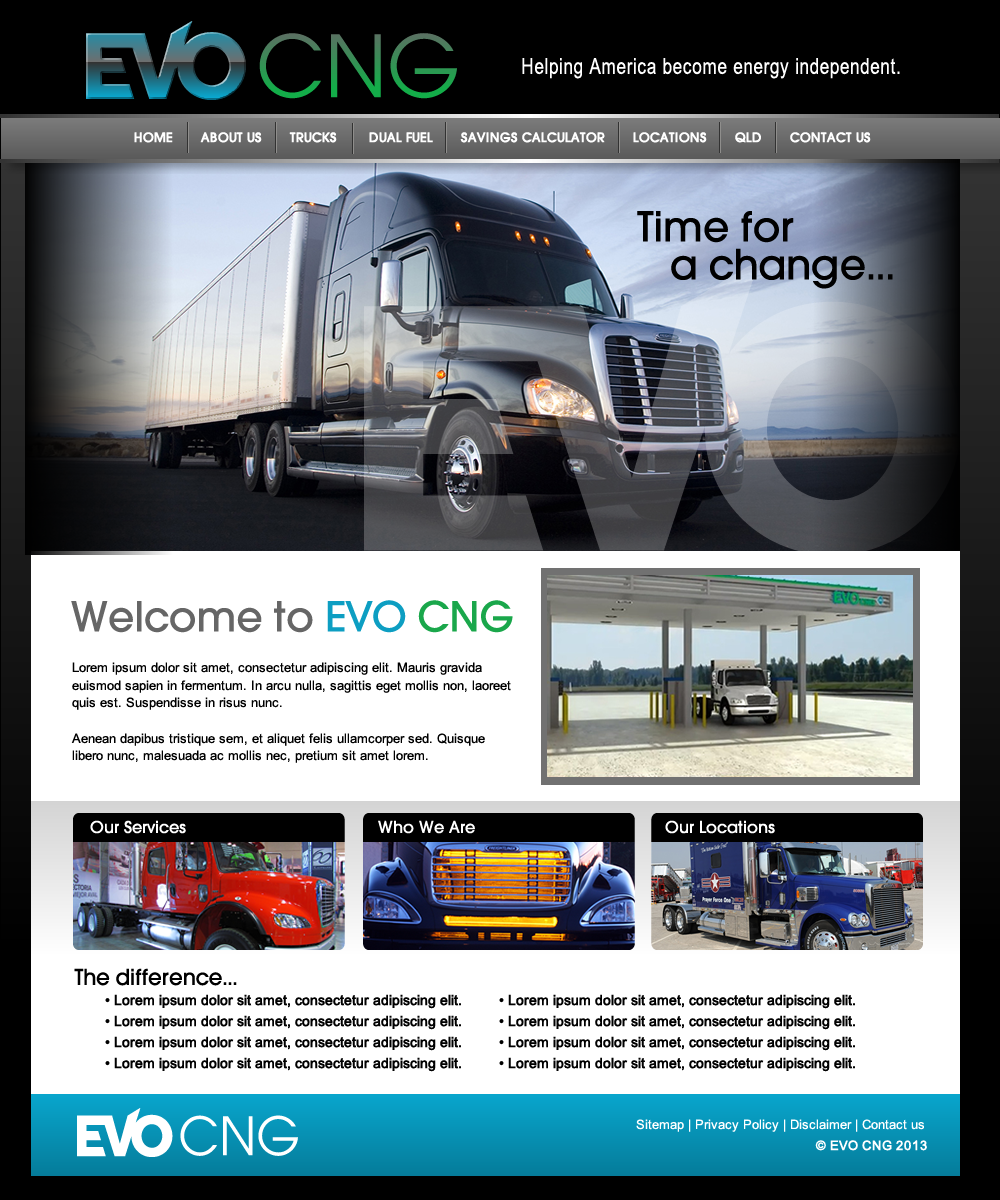 Web Design by CB Design for this project | Design #1396537