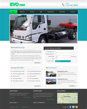 Web Design by pb for this project | Design: #1329057