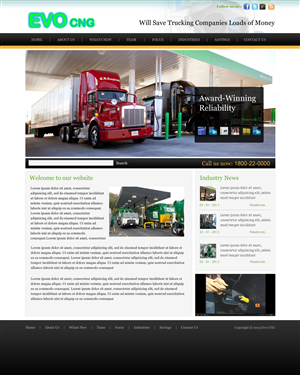 Web Design by Shine for this project | Design: #1327176
