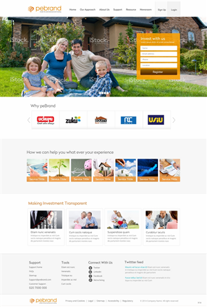 Web Design by pb for pebrand | Design: #4653247