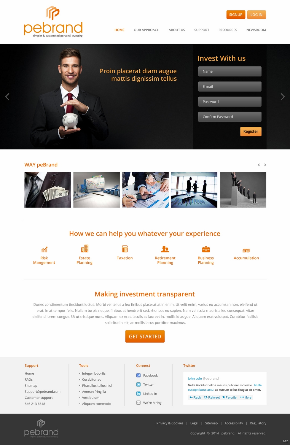 Diseño Web por pb para pebrand | Diseño #4653249