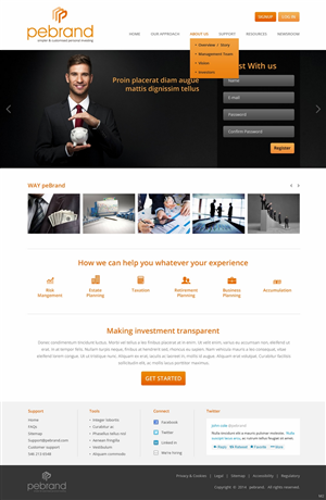 Web Design by pb for pebrand | Design: #4653265