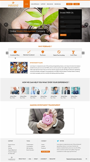 Web Design by pb for pebrand | Design: #4663378