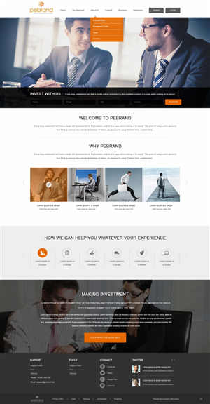 Web Design by pb for pebrand | Design: #4663384