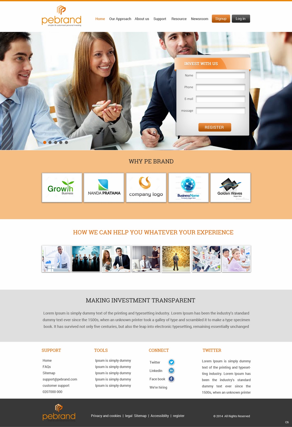 Web Design by pb for pebrand | Design #4663396