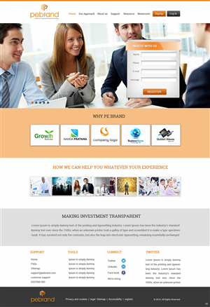 Web Design by pb for pebrand | Design: #4663396
