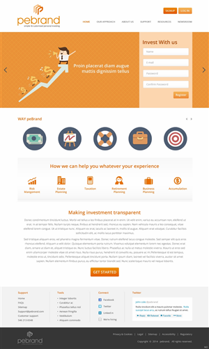 Web Design by pb for pebrand | Design: #4663398