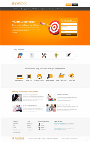 Web Design by pb for pebrand | Design: #4670289