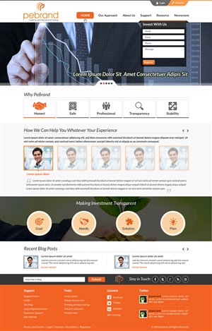 Web Design by Sbss for pebrand | Design: #4655343