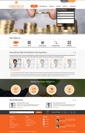 Web Design by Sbss for pebrand | Design: #4655353