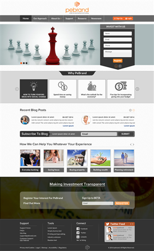 Web Design by Sbss for pebrand | Design: #4662621