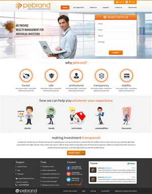 Web Design by Sbss for pebrand | Design: #4674577